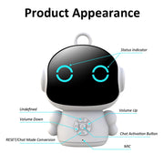 Robot AI Intelligente WiFi per l'Educazione Precoce dei Bambini con Riconoscimento - immagine 8