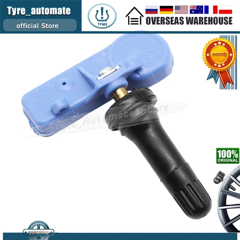 Sistema di monitoraggio della pressione dei pneumatici TPMS PER 2014-2019 Opel Corsa E Adam Vauxhall Chevrolet 433 MHz SENSORE DI pneumatici 13581561
