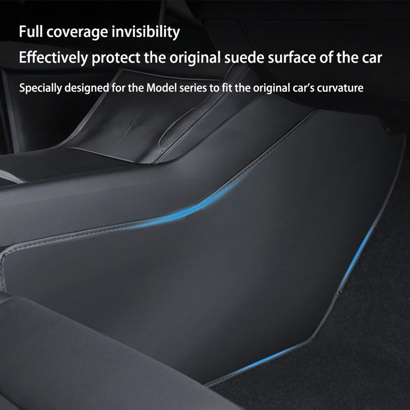 Per Tesla ModelY Juniper Centro di Controllo Lato Anti-calcio Pad In Pelle Anti-sporco