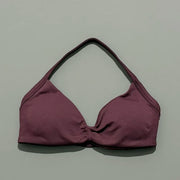 Reggiseno sportivo con spalline Intimo yoga Donna Palestra Top Corsa Esercizio senza - Espresso - immagine 35