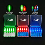 JUSEPU Set di 5 Luci LED per Canna da Pesca Notturna - immagine 2