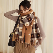 1 Pezzo di Sciarpa a Forma Cuore per Donna Autunno e Inverno - immagine 9