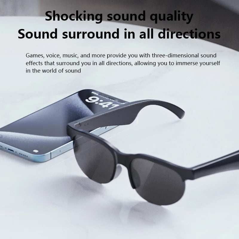 Nuovi Occhiali Smart con Traduzione AI Conversazione Bluetooth - immagine 3