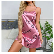 Indumenti da notte donna vestiti per la casa Sexy camicia con stampa floreale - immagine 11