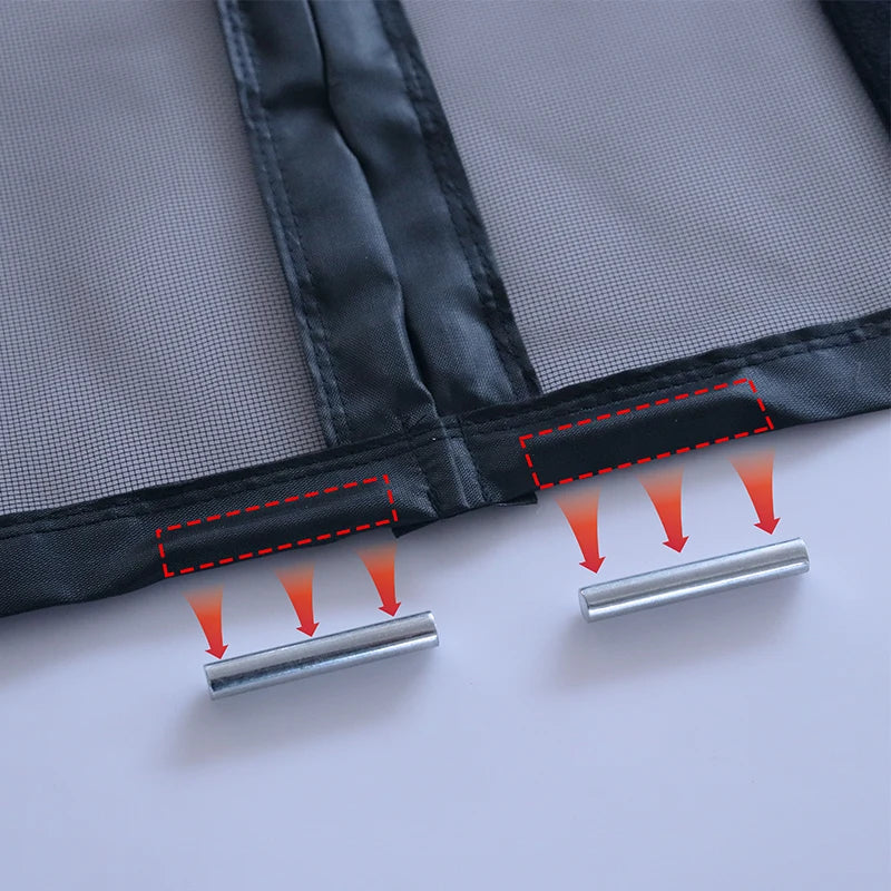 Zanzariera Magnetica per Porta con Chiusura Automatica - Rete Anti Insetti Invisibile per Cucina, Soggiorno e Camere