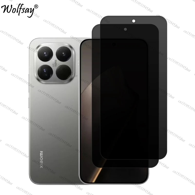 Privacy Protezione Dello Schermo Per Xiaomi 15T Anti-Spy Vetro Temperato Xiaomi 15T 15 T Pro Obiettivo Della Macchina Fotografica Pellicola di Vetro Per Xiaomi 15T vetro
