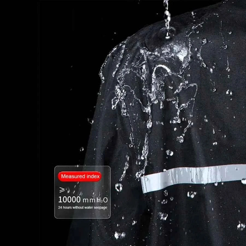Set impermeabile e pantaloni antipioggia: copertura completa del corpo per condizioni