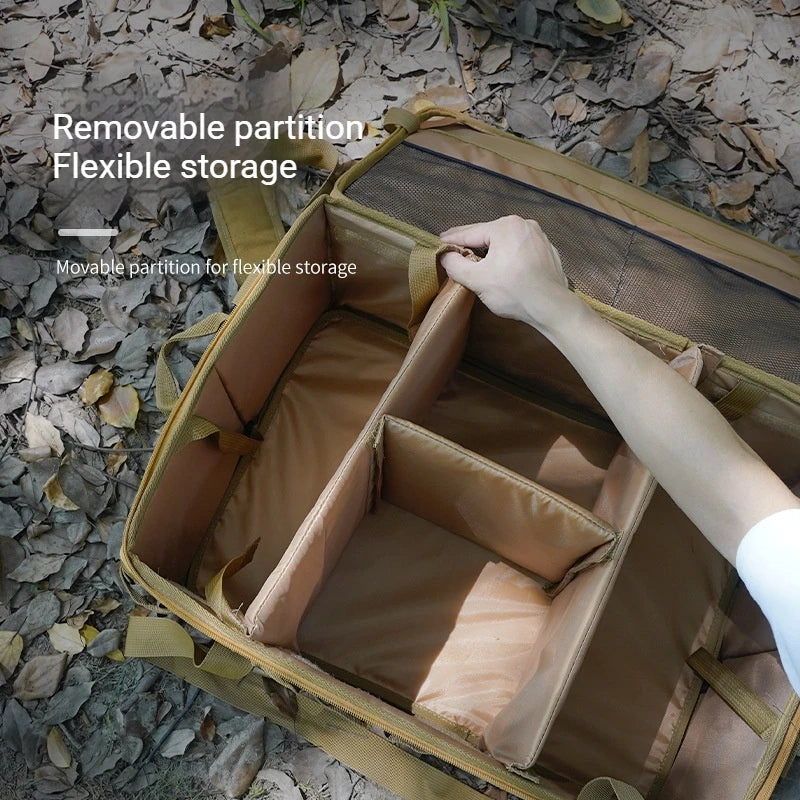 Borsa Organizer Campeggio 30L Impermeabile – Storage Bag Pieghevole Outdoor in Tessuto Oxford - Campeda