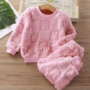 Pigiama Autunno Inverno per Bambini e Bambine Abbigliamento da Casa a Maniche Lunghe - immagine 9