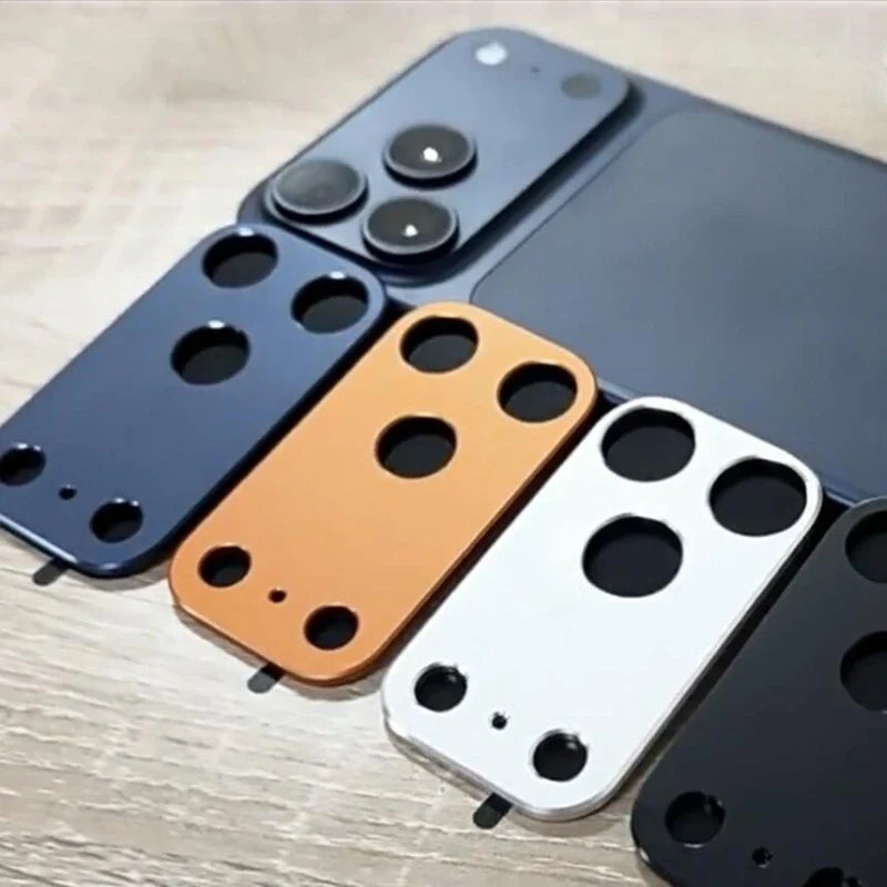 Protezioni obiettivo in metallo per iPhone 17 Pro Max