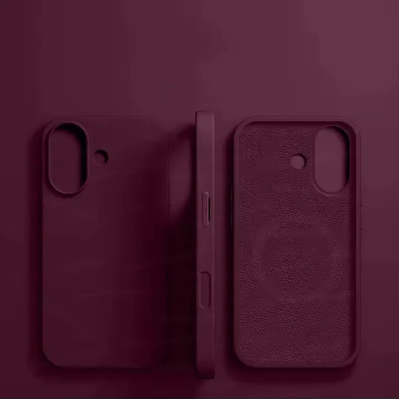 Nuovo per custodia per telefono in Silicone liquido for Magsafe per for iPhone 16 15 13 14 11 12 Pro Max 16 15 Plus Cover morbida con ricarica Wireless magnetica