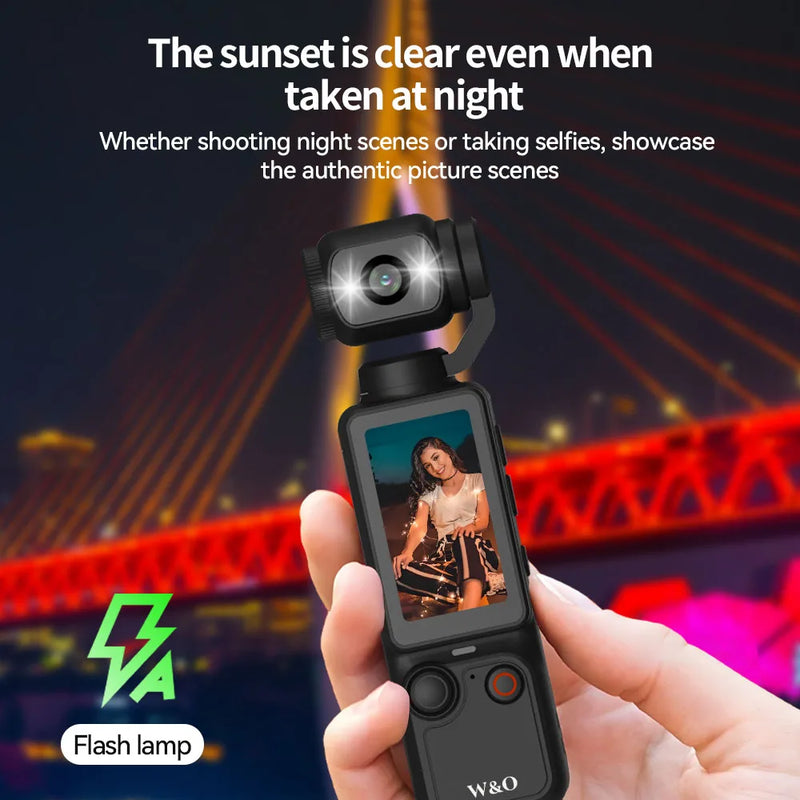 Mini Action Cam WiFi 1080P – Fotocamera Sportiva Indossabile con SD 32GB e Microfono