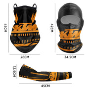 Manicotti Moto KTM Antiscivolo e Traspiranti – Protezione UV Braccia per Duke, Adventure, RC 390/690/790/890/1190/1290 - Campeda