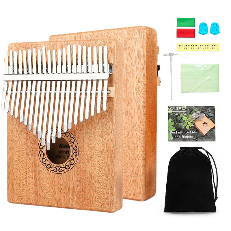 Kalimba Miwayer 17/21 Tasti in Legno Massello

Suono caldo, design artistico e perfetta per iniziare a suonare