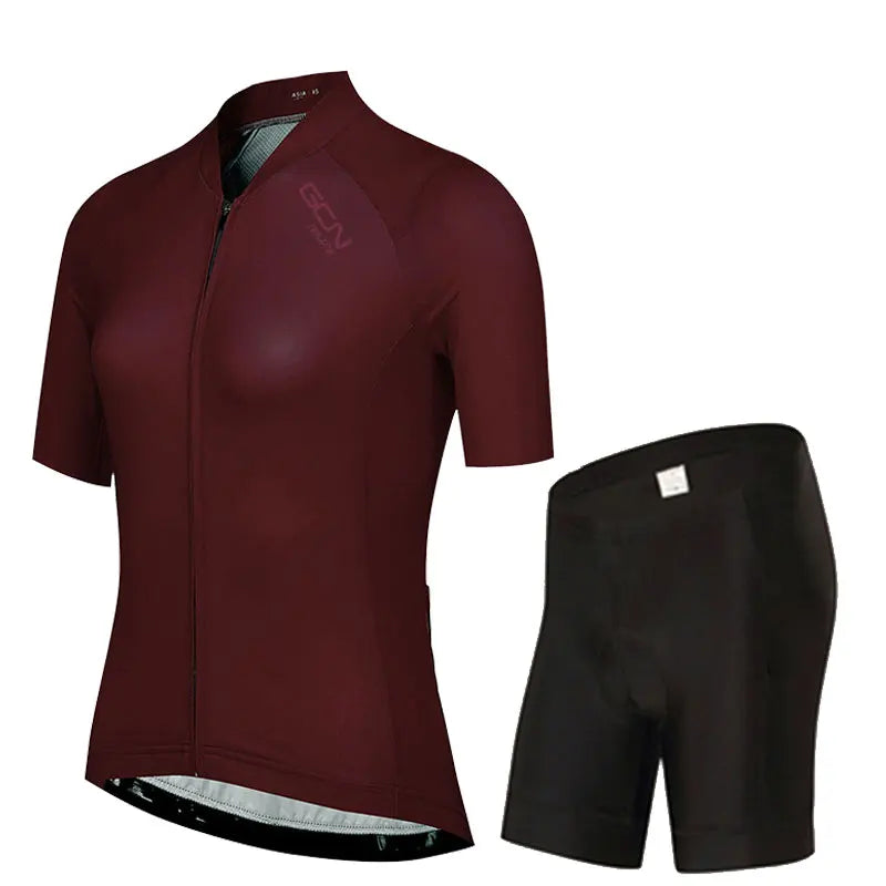 Set di maglie da ciclismo a maniche corte donna - immagine 14