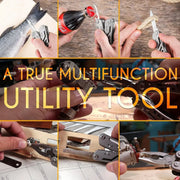 Pinza diagonale universale multifunzionale 24 in 1 Tagliafili hardware Elettricista professionale Antiscivolo Strumenti di riparazione durevoli - Campeda