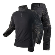 Abiti uniformi tattici Milit Tuta mimetica da esterno Camicie caccia Pantaloni - immagine 5