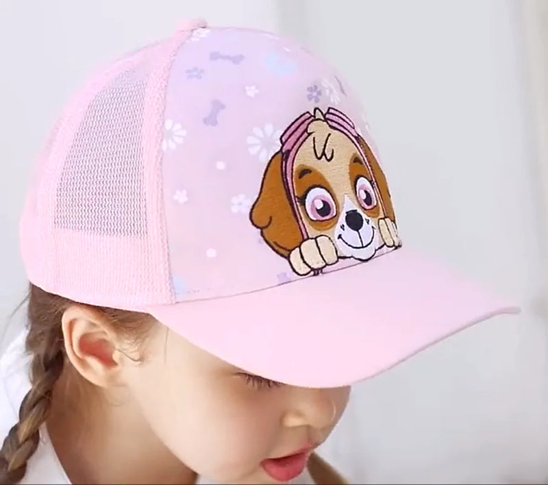 Cappello bambino Paw Patrol, berretto baseball con visiera per ragazzi e ragazze, cappellino leggero primavera estate autunno
