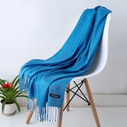Sciarpa di Pashmina da donna Scialli Morbida sensazione cashmere Foulard viaggio - immagine 16