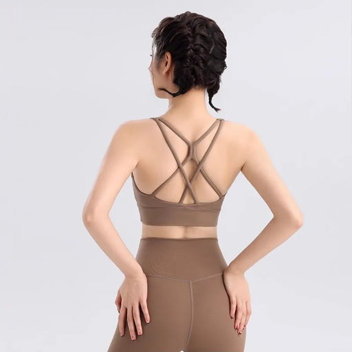 Set yoga donna seamless 2 pezzi – crop top e leggings vita alta, tuta fitness traspirante e ad asciugatura rapida - Campeda
