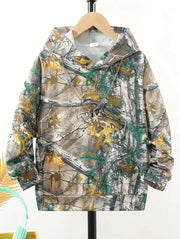 Felpe con cappuccio da caccia mimetiche Stampa foresta Abbigliamento ragazzo Sport - immagine 10