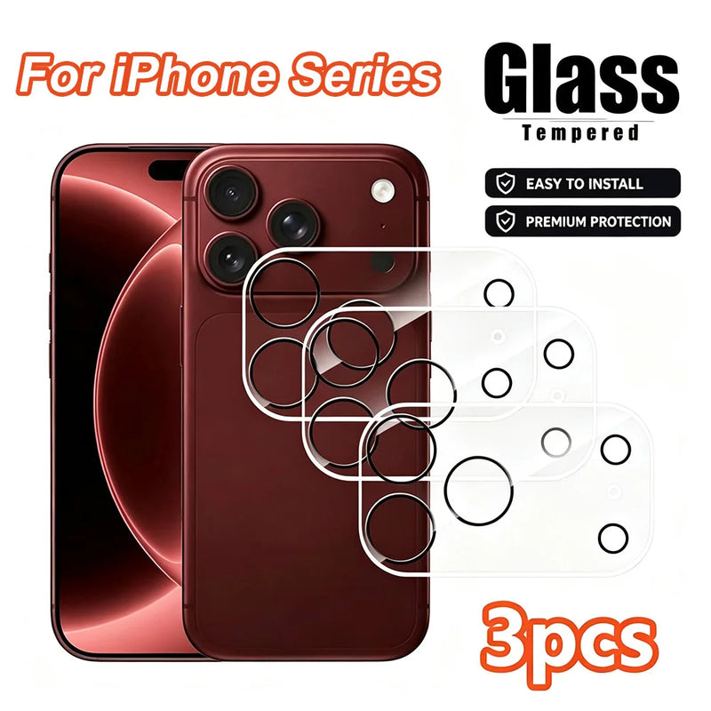 Proteggiobiettivo per iPhone Duo 18 Pro Max 17 16 – 3 pezzi
