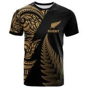 3D Zelanda Maori Palla da rugby Stampa T Shirt Sport Fitness T-shirt ad - immagine 11