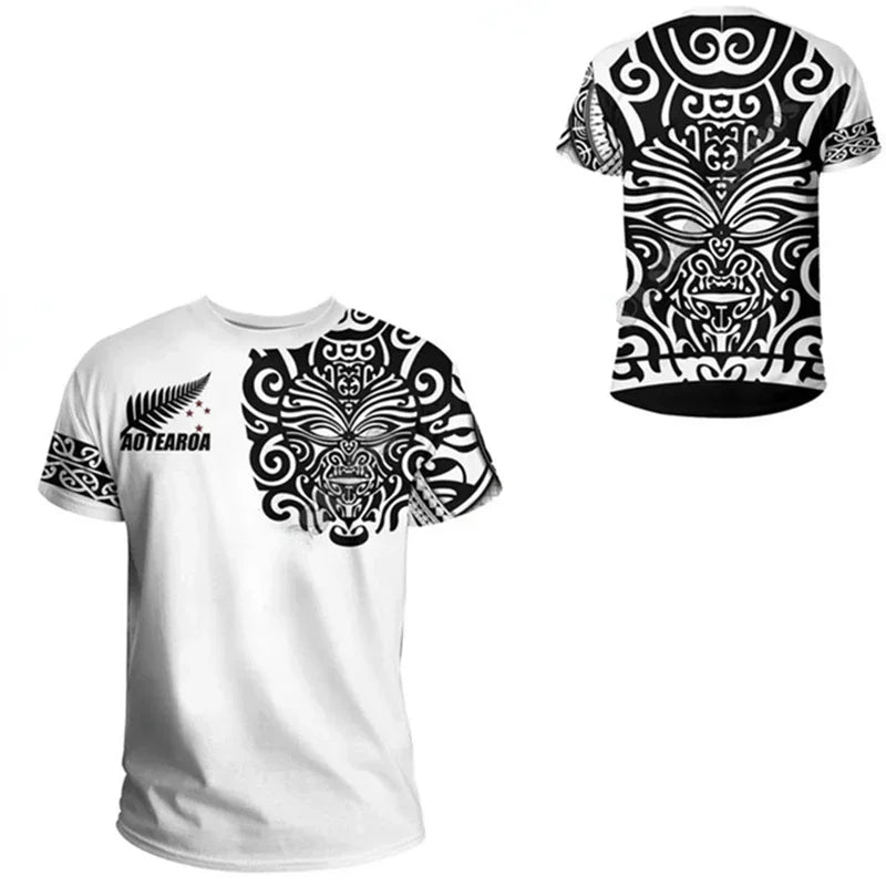 Divertente RUGBY T Shirt Abbigliamento Uomo Estate Casual Traspirante Manica corta 3D - immagine 4