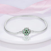 Bracciali in Argento Sterling 925 con Chiusura a Cuore e Catena Serpente - immagine 20