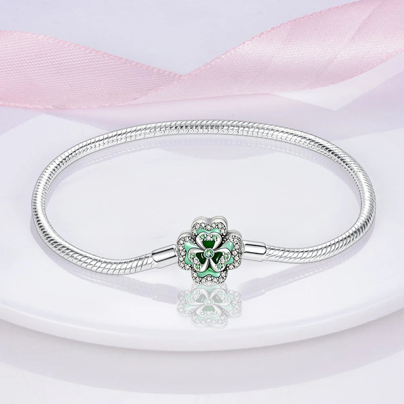 Bracciali in Argento Sterling 925 con Chiusura a Cuore e Catena Serpente - immagine 20