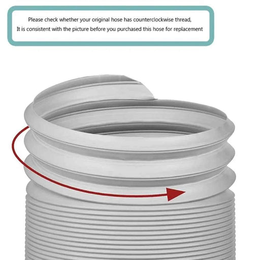 Tubo Flessibile Universale da 1,5m 2m per Condotti di Ventilazione, Adatto per Uscite di Condizionatori d'Aria Portatili da 130mm 150mm