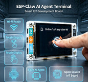 Scheda AI Smart Edge NM-CYD-C5 Colorata con Agente ESP-Claw per Dispositivi IoT - immagine 2