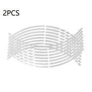 Strisce Riflettenti Cerchi Moto 17-18” – Set Adesivi Ruote 16 Pezzi, Nastro Styling Sicurezza 5 Colori per Moto, Bici e Auto - Campeda