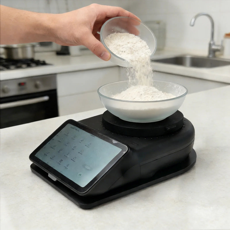 Compatibile con Thermomix TM7, Copertura in Silicone per Protezione della Bilancia, Coperchio Protettivo, Mantiene Pulita la Zona della Bilancia