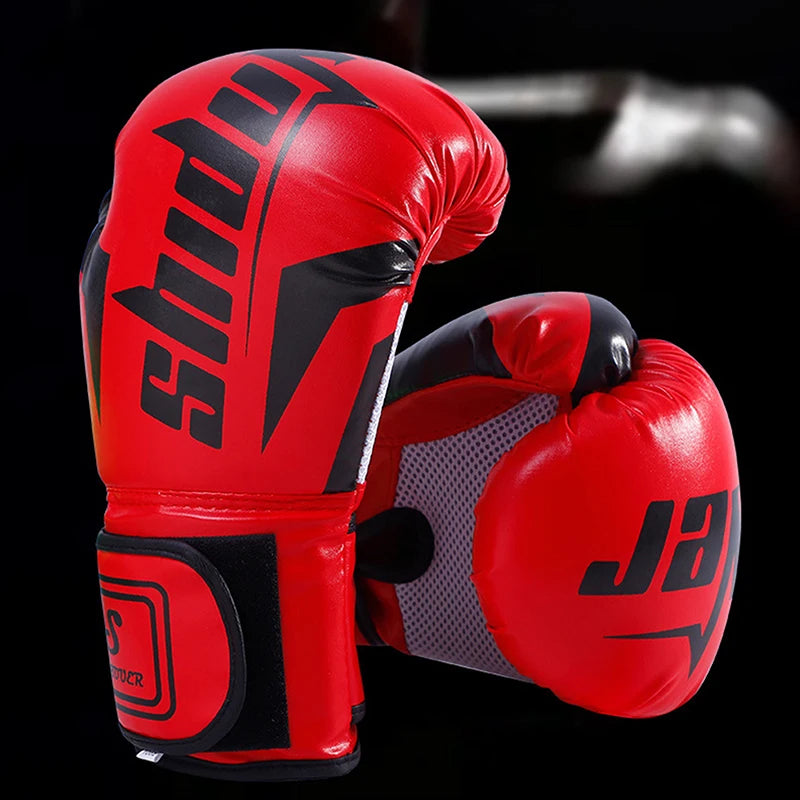 Guanti da Boxe Traspiranti 6/10 oz – Muay Thai, Sanda, Taekwondo per Adulti e Bambini