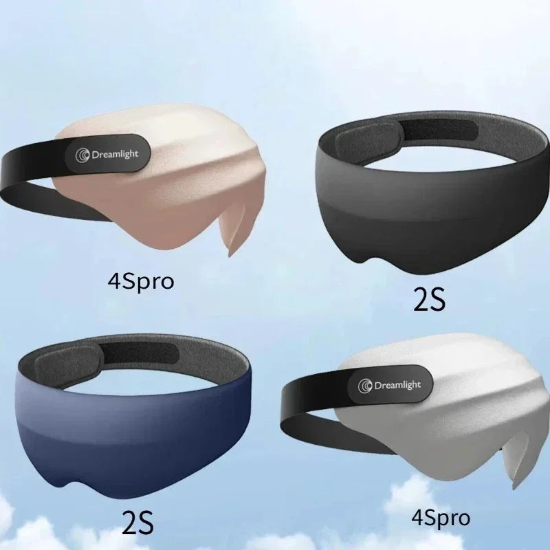 Mascherina per Dormire Dreamlight 4S, Maschera 3D Stereoscopica per Uomini e Donne, Ausilio per il Sonno, Blocca la Luce, per Viaggi