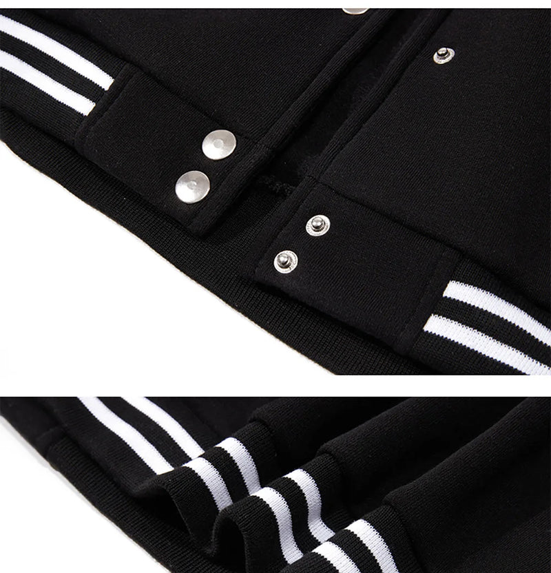 Brooklyn York 1898 City Letter Uomo Giacche Stile Preppy Uniformi da baseball Casual - immagine 6