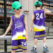 Uniforme da allenamento per bambini Maglia basket Camicia comoda ragazzi e ragazze ad - immagine 7