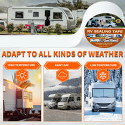 Nastro sigillante per camper impermeabile bianco - immagine 3