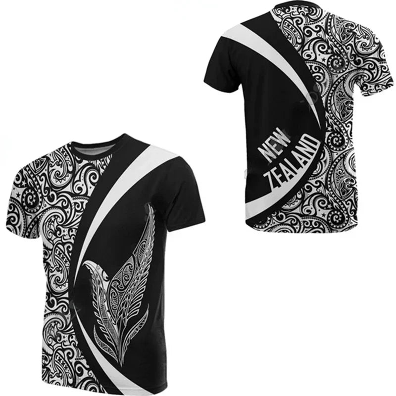 Divertente RUGBY T Shirt Abbigliamento Uomo Estate Casual Traspirante Manica corta 3D - immagine 5
