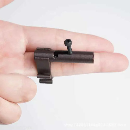 Mini lanciatore di proiettili in plastica nascosta: pistola giocattolo sicura per lancio di palline di carta, gadget per scherzi divertenti e bomboniere per bambini e adulti