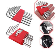 5/8/11 pezzi set di chiavi a brugola metriche chiave da pollici chiave a L dimensioni chiave a brugola braccio corto set di strumenti di riparazione del veicolo utensili manuali per la casa - Campeda