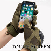 Guanti Moto Touch Screen Antiscivolo – Traspiranti Estivi con Protezione Nocche, Guanti Motocross e Racing Unisex - Campeda