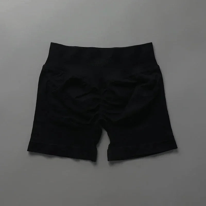 Pantaloncini da Yoga per Fitness | Pantaloncini sportivi da donna da 4,5 pollici per corsa ed esercizio, alternativa di qualità ai marchi più famosi, abbigliamento da palestra senza cuciture modellante.