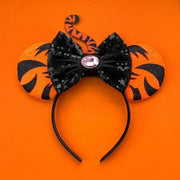 Disney Pink Daisy Duck Bow Fasce per capelli Paillettes viola Fascia orecchie di - 36 - immagine 37