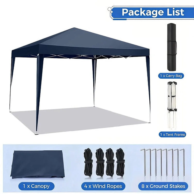 Gazebo da Giardino Pieghevole 3/2 Metri Pergola – Treppiede - immagine 12