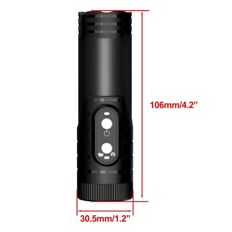 Action Cam 4K WiFi Impermeabile – Mini Bodycam per Moto, Bici e Sport Estremi