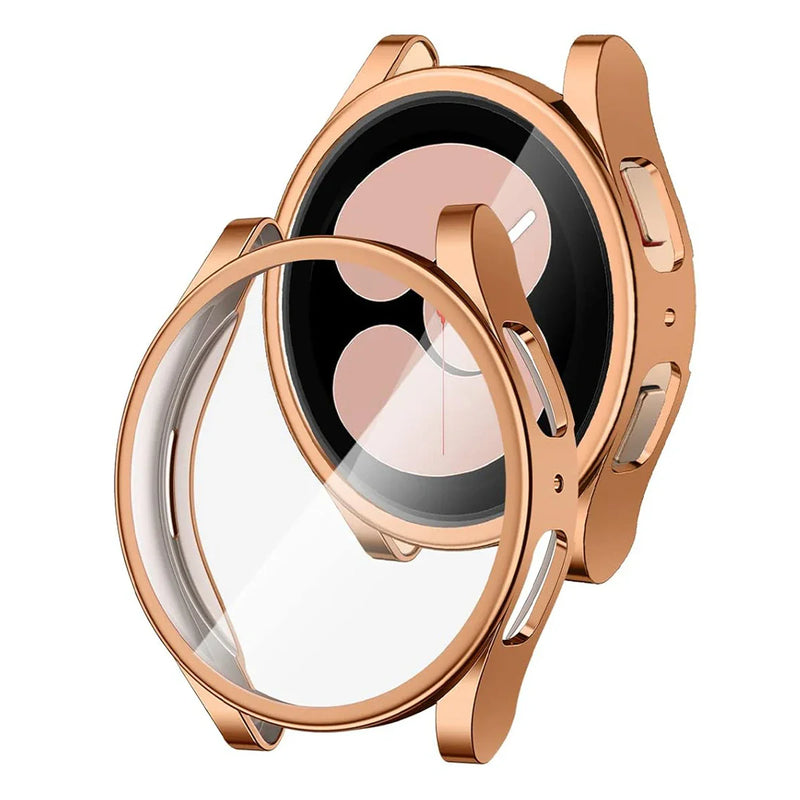 Adatto per Samsung Galaxy Watch 4 5 6 7 40mm 44mm Custodia protettiva antiurto e resistente ai graffi in materiale morbido completamente coperto