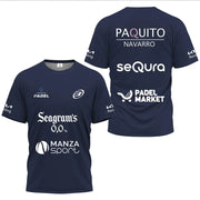 T-shirt da uomo Cool Assorbimento del sudore Manica corta Nuovi sport estivi - immagine 18