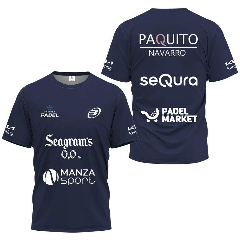 T-shirt da uomo Cool Assorbimento del sudore Manica corta Nuovi sport estivi - immagine 18